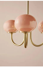 Lustre Art Déco — Nordique — 3 ampoules Beige