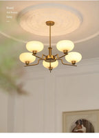 Lustre Vintage Industriel — Verre