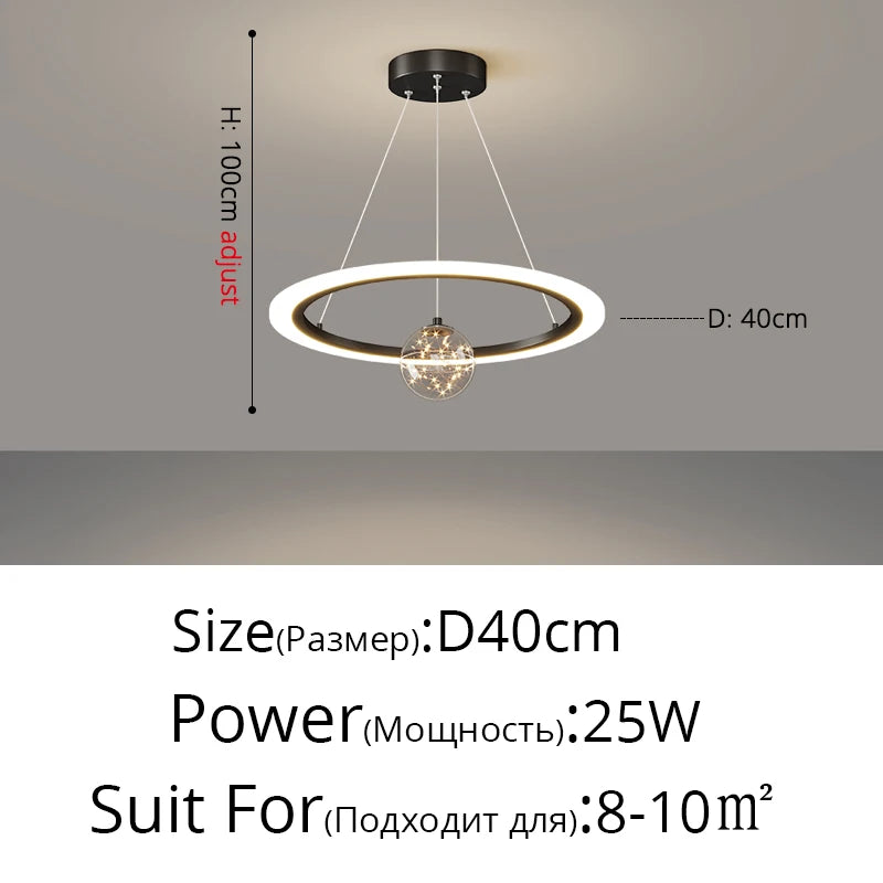 Lustre pour Chambre Pas Cher — Moderne
