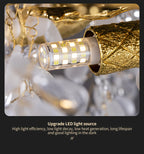 Lustre Cristal Salon — Chambre