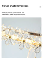 Lustre LED Cristal — Salle à Manger