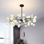 Lustre Branch Shape Firefly Ceiling Chandelier for House Baby Kid Living Room Bedroom D - vue 2