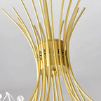 Lustre Ceiling Led Chandelier Modern Crystal Lamp Lustre Living Room Hanging Light Fixt - vue 4