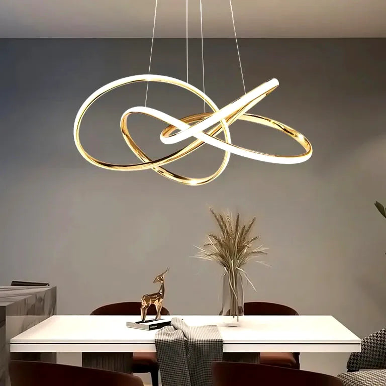 Lustre Chandeliers for Dining Room Nordic Pendant lights Modern Dining Room Living Room - vue 2