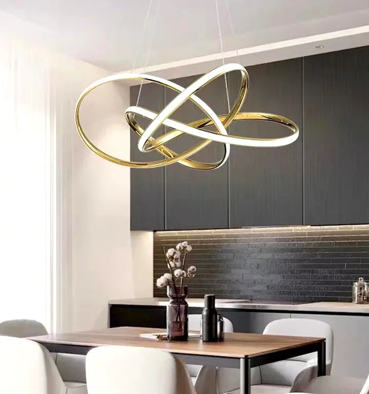Lustre Chandeliers for Dining Room Nordic Pendant lights Modern Dining Room Living Room - vue 4
