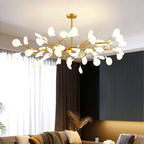 Lustre Creativity Firefly Chandelier Black Gold for Living Room Bedroom Hall Home Decor - vue 3