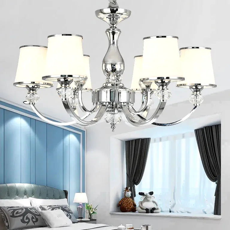 Lustre European Style Living Room Chandelier Atmosphere Luxury Crystal Chandelier Home  - Lustre France