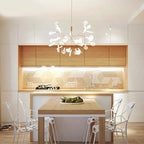 Lustre Firefly Branch Chandelier Nordic Pandent Light Suspension Hanging Lamp for Kitch - vue 2