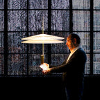 Lustre Flamingo Chandelier Nordic Style Acrylic Chandelier Designer Restaurant Art Lust - Lustre France