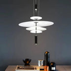 Lustre Flamingo Chandelier Nordic Style Acrylic Chandelier Designer Restaurant Art Lust - vue 4