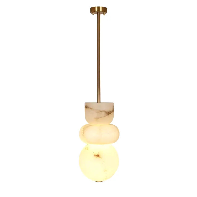Lustre Home Deco Marble Collection Hanging Lamps Ceiling Chandelier Lighting Lustre Sus - Lustre France