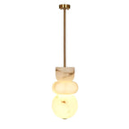 Lustre Home Deco Marble Collection Hanging Lamps Ceiling Chandelier Lighting Lustre Sus - Lustre France