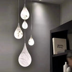 Lustre Home Deco Marble Collection Hanging Lamps Ceiling Chandelier Lighting Lustre Sus - vue 3