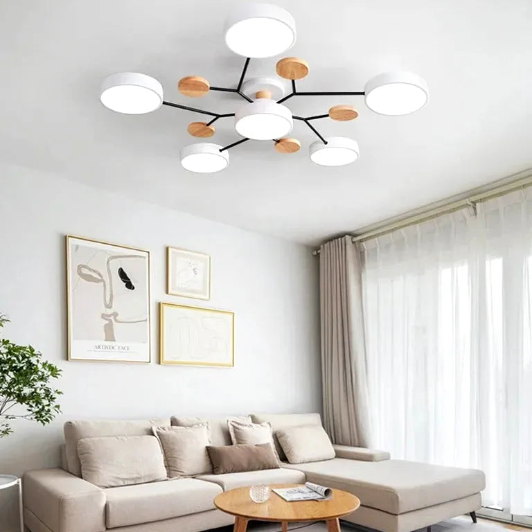 Lustre IRALAN Large ceiling lamps led lights for room bedroom Simple Lamp Lighting fixt - vue 4