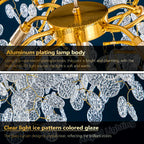 Lustre Large Crystals Chandeliers Luxury Crystal Ceiling chandelier for Living Room Ind - vue 5
