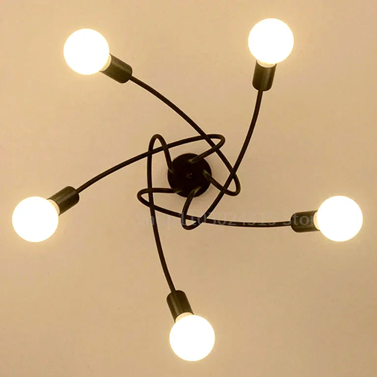 Lustre Ceiling Chandelier Living Room Bedroom Chandelier light Restaurant Decor Chandel - vue 2