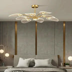 Lustre Living Room Ceiling Chandelier Modern Interior Decoration Study Bedroom Pendant  - vue 2