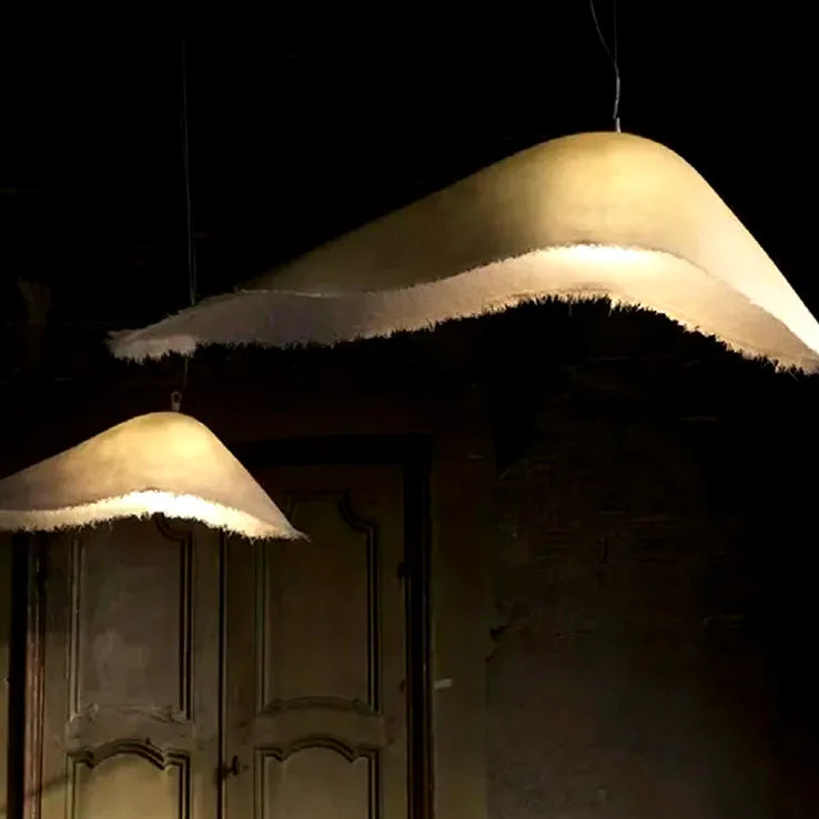 Lustre Moby dick nordique wabi sabi restaurant bar - Lustre France