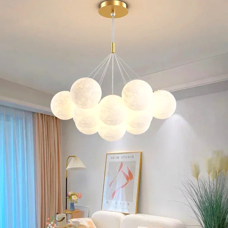 Lustre Moderne bulle nordique chambre salon salle à - Lustre France