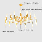 Lustre Moderne salon cuisine chambre salle à manger - Vue 4 - Lustre France