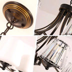 Lustre Moderne cristal loft salon chambre cuisine - Vue 4 - Lustre France