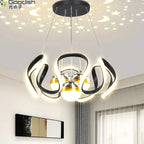 Lustre Moderne nordique minimaliste luxueux living dining children - Vue 3 - Lustre France