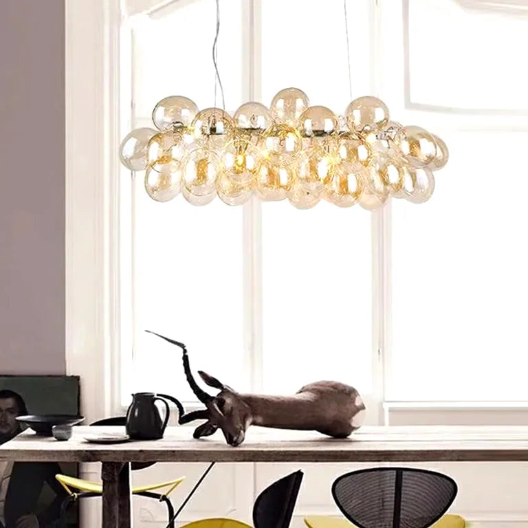 Lustre Design magic beans nordique fashion salon sales - Vue 3 - Lustre France