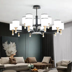 Lustre Salon moderne simple luxueux atmo sphère chambre - Vue 4 - Lustre France