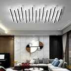 Lustre Nordique art line acrylique salon restaurant cuisine - Vue 3 - Lustre France
