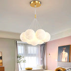 Lustre Nordique bulle boule living salle à manger - Vue 4 - Lustre France