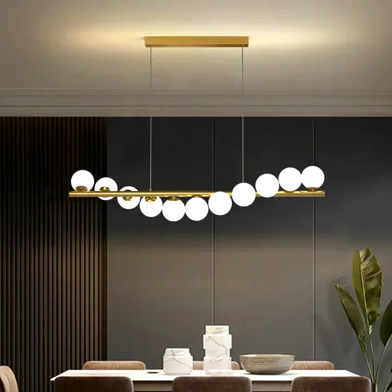 Lustre Nordique salon cuisine bureau suspension action luxueux - Lustre France