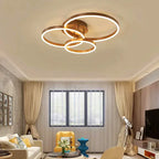 Lustre Nordique créatif cercle chambre living salle à - Vue 3 - Lustre France