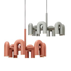 Lustre Nordique créatif u-shaped salon restaurant personality art - Lustre France