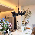 Lustre Nordique créatif u-shaped salon restaurant personality art - Vue 2 - Lustre France