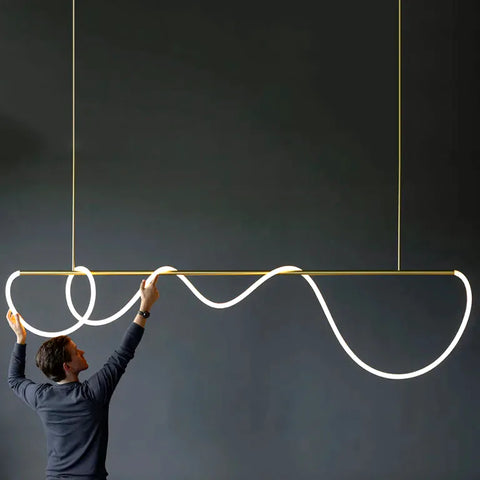 Lustre Pour Cuisine — Plafonnier Nordique Design