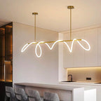Lustre Nordique hose dimmable cuisine dining salon center - Vue 3 - Lustre France