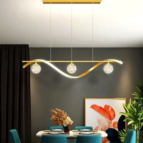Suspension Luminaire Verre — Plafonnier Boule Moderne